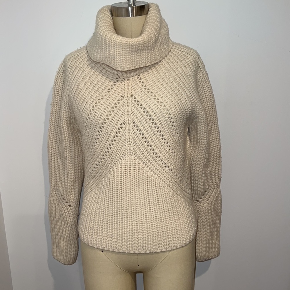 Rag & Bone Cream Turtleneck